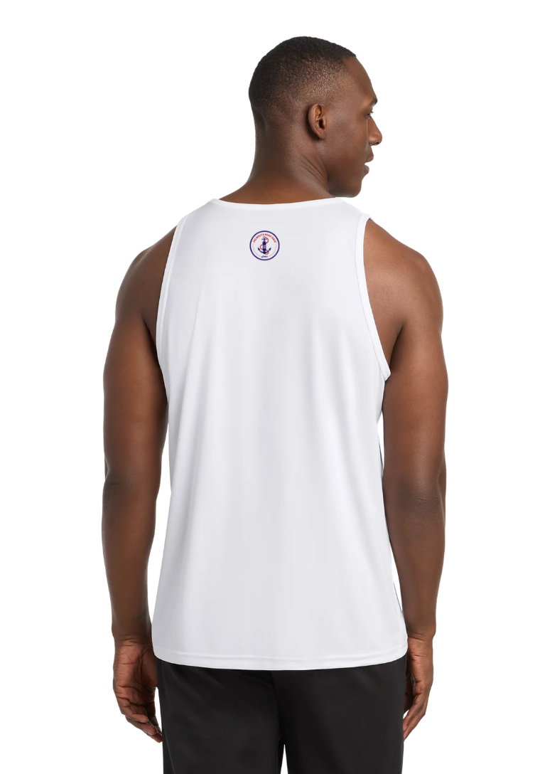 Impact Running Club - Camiseta de tirantes para competición masculina (ST356)