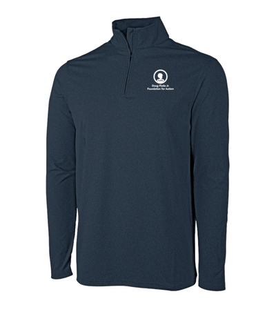 Bishop Fenwick Track &amp; Field - CHAQUETA ELÁSTICA ECOLÓGICA CON CREMALLERA DE UN CUARTO PARA HOMBRE - 9468 