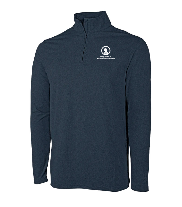 Bishop Fenwick Track &amp; Field - CHAQUETA ELÁSTICA ECOLÓGICA CON CREMALLERA DE UN CUARTO PARA HOMBRE - 9468 