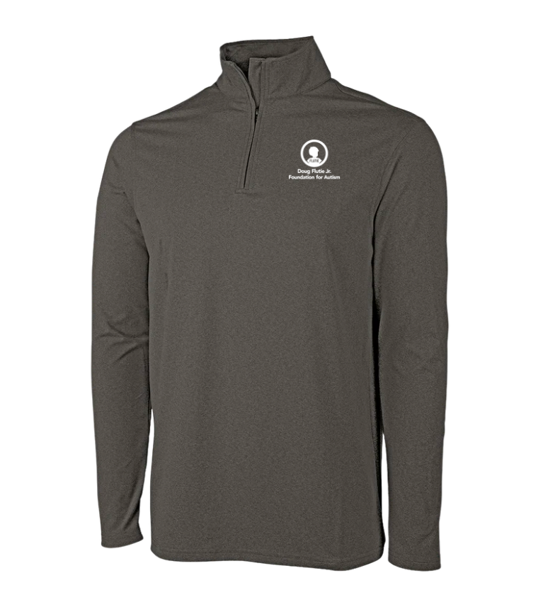 Bishop Fenwick Track &amp; Field - CHAQUETA ELÁSTICA ECOLÓGICA CON CREMALLERA DE UN CUARTO PARA HOMBRE - 9468 