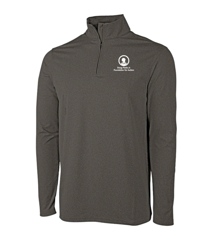 Bishop Fenwick Track &amp; Field - CHAQUETA ELÁSTICA ECOLÓGICA CON CREMALLERA DE UN CUARTO PARA HOMBRE - 9468 