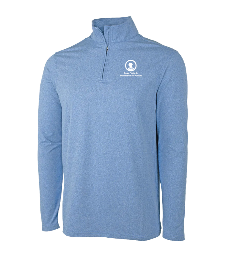 Bishop Fenwick Track &amp; Field - CHAQUETA ELÁSTICA ECOLÓGICA CON CREMALLERA DE UN CUARTO PARA HOMBRE - 9468 