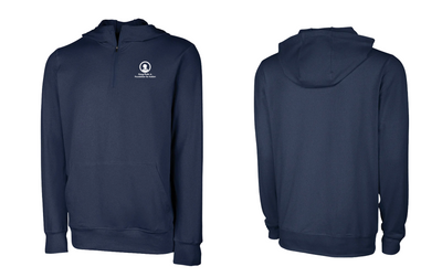 Sudadera con capucha Charles River Pulse Performance con cremallera de un cuarto para hombre (9538)