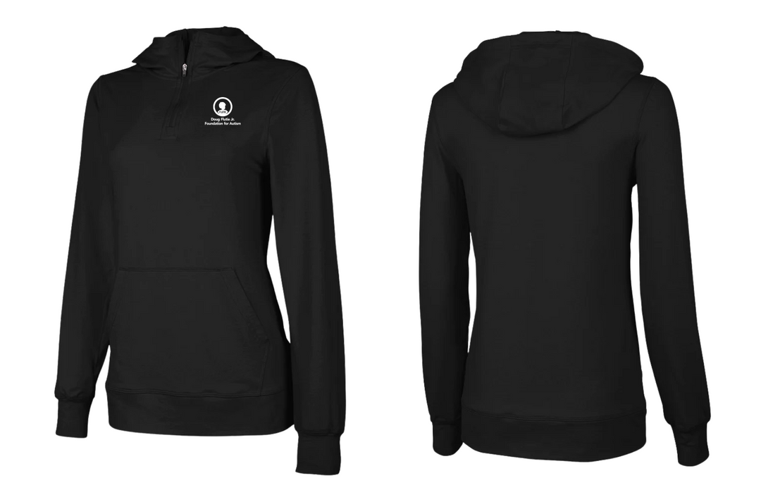 Doug Flutie Jr. Foundation - Charles River Women's Pulse Performance Quarter Zip Hoodie (5538)