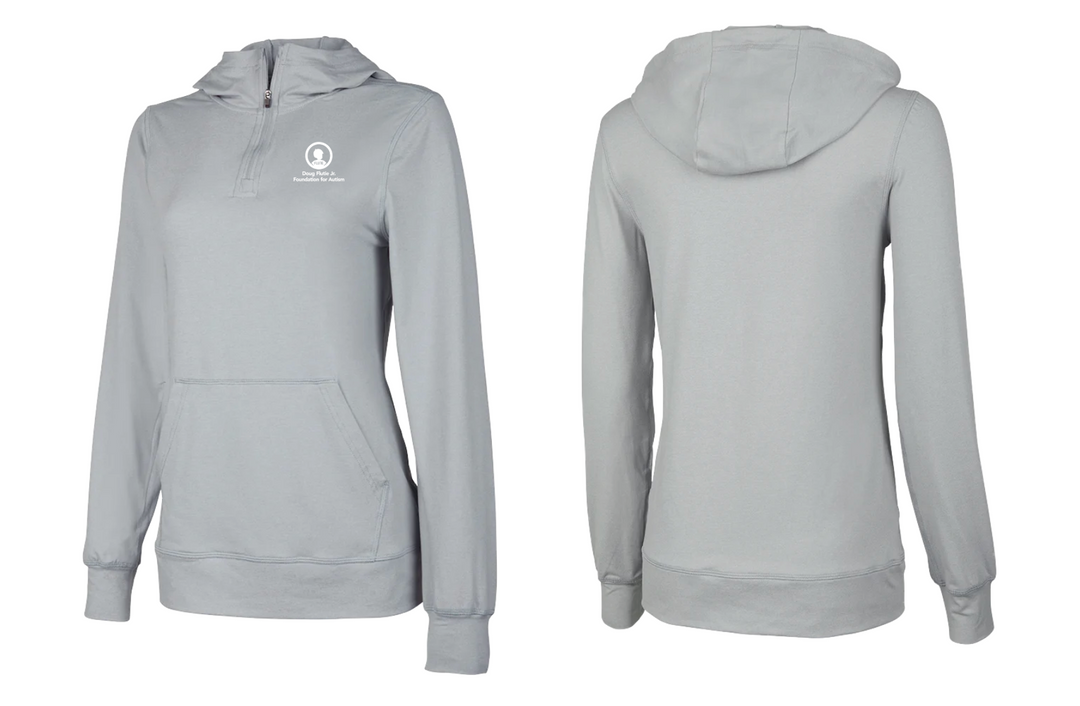 Doug Flutie Jr. Foundation - Charles River Women's Pulse Performance Quarter Zip Hoodie (5538)