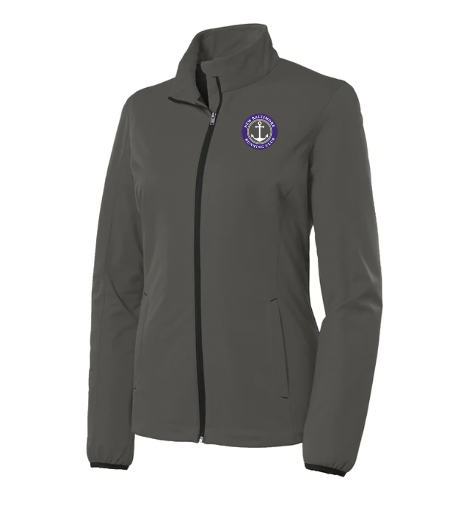 New Baltimore Run Club - Ladies' Soft Shell Jacket (L717)