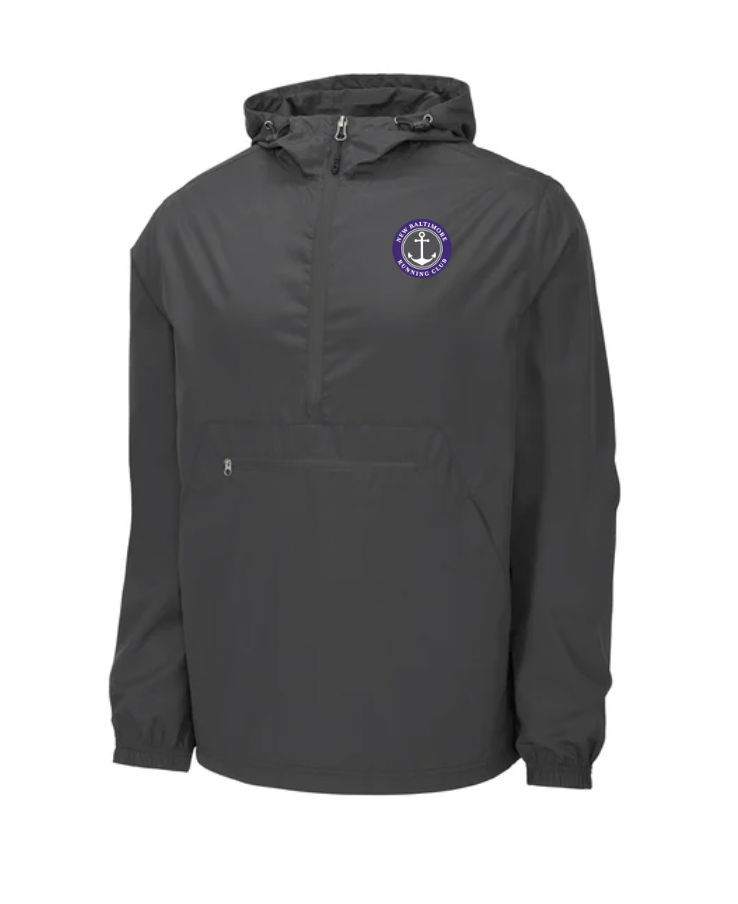 New Baltimore Run Club - Adult Packable Anorak (JST66)