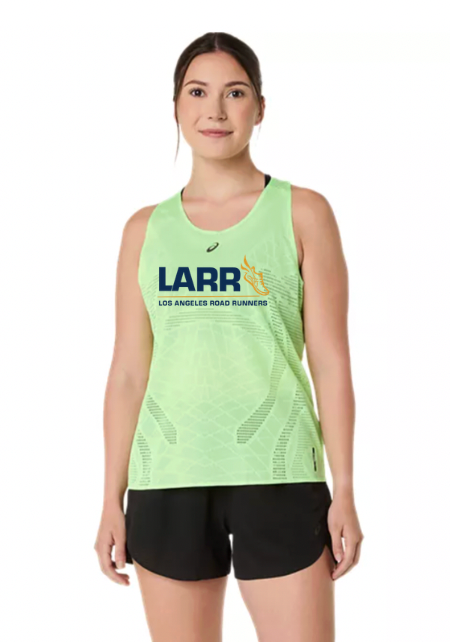 Los Angeles Road Runners - ASICS Women's Metarun Tank- Illuminate Green (2012D416-300)
