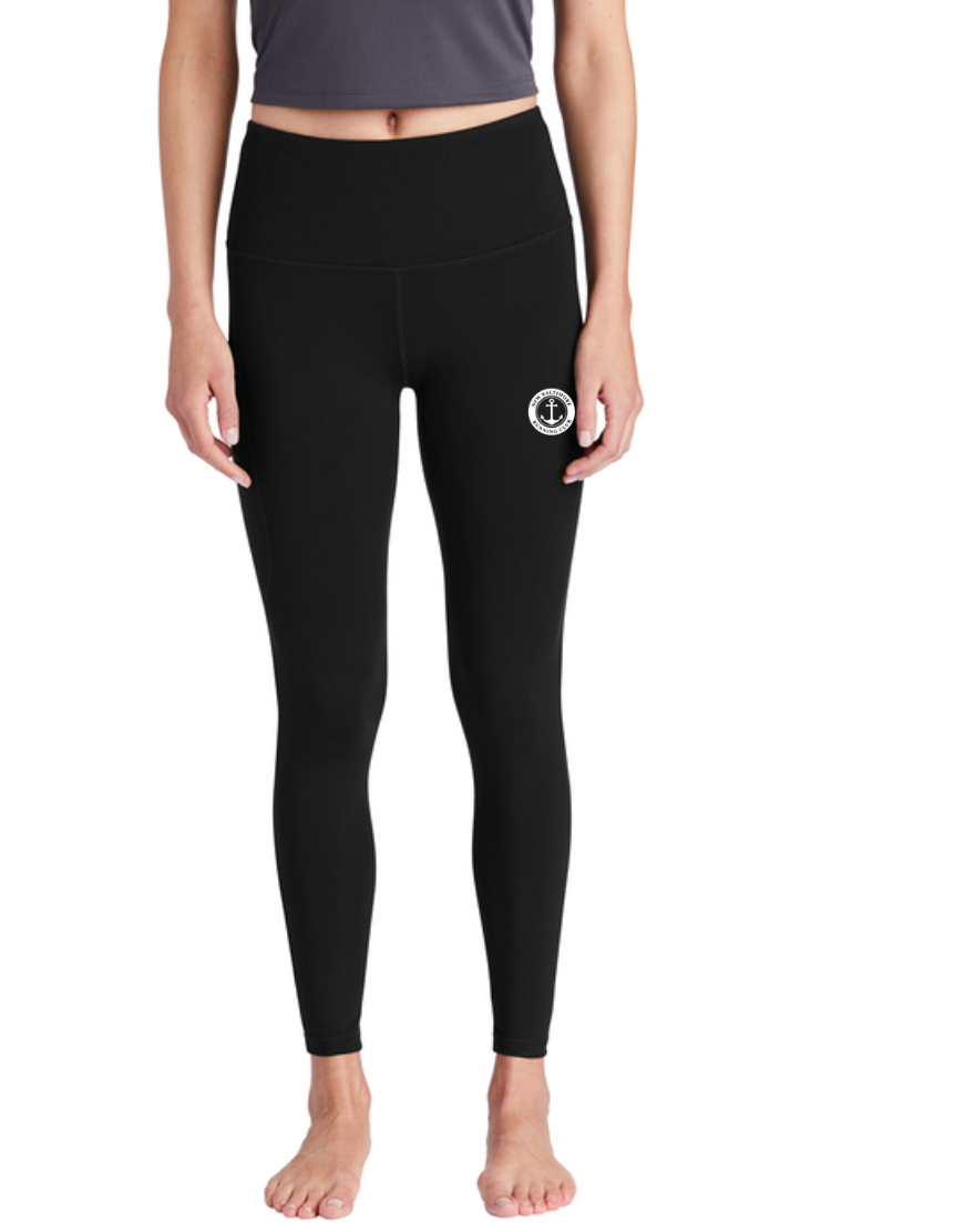 New Baltimore Run Club- Women's High Rise 7/8 Legging (LPST891)