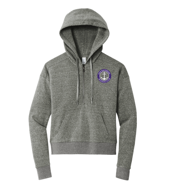 New Baltimore Run Club- Women’s Perfect Tri® Fleece 1/2-Zip Pullover (DT1311)