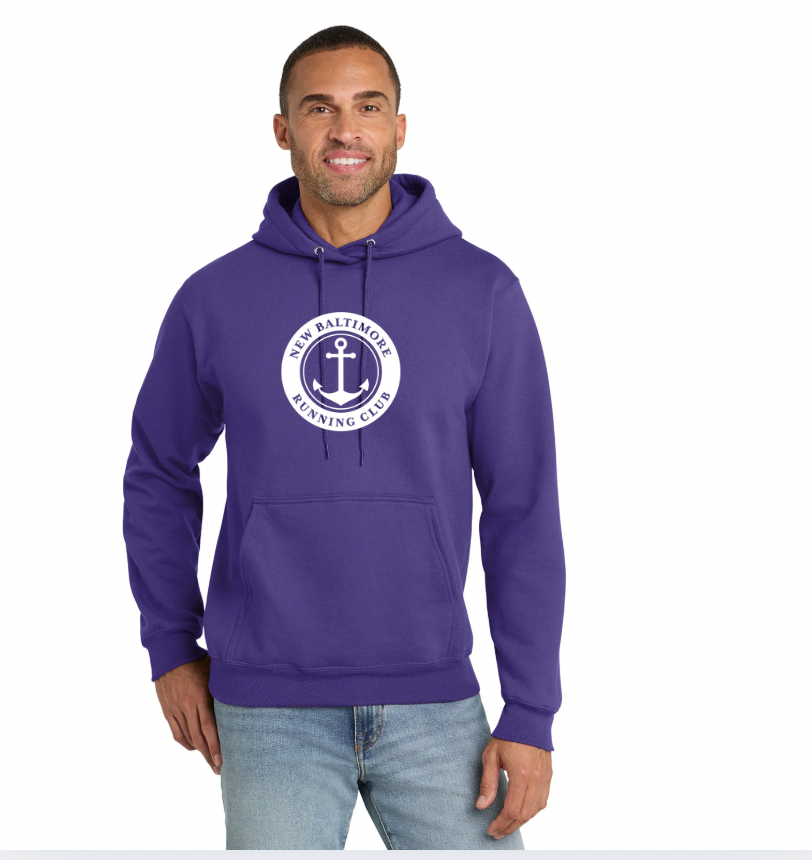 New Baltimore Run Club -Fleece Pullover Hooded Sweatshirt (PC90H)