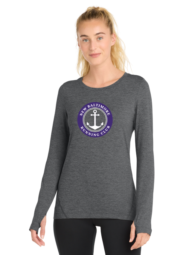 New Baltimore Run Club- Women's Exchange Long Sleeve Crew (LST710)