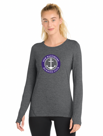 New Baltimore Run Club- Women's Exchange Long Sleeve Crew (LST710)