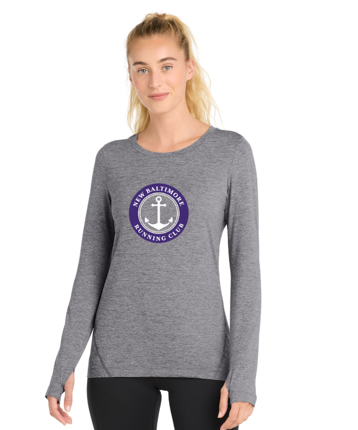 New Baltimore Run Club- Women's Exchange Long Sleeve Crew (LST710)