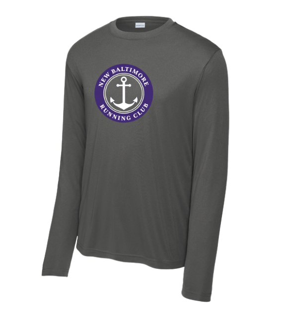 New Baltimore Run Club- Men's Performance Long Sleeve Tee (ST350LS)