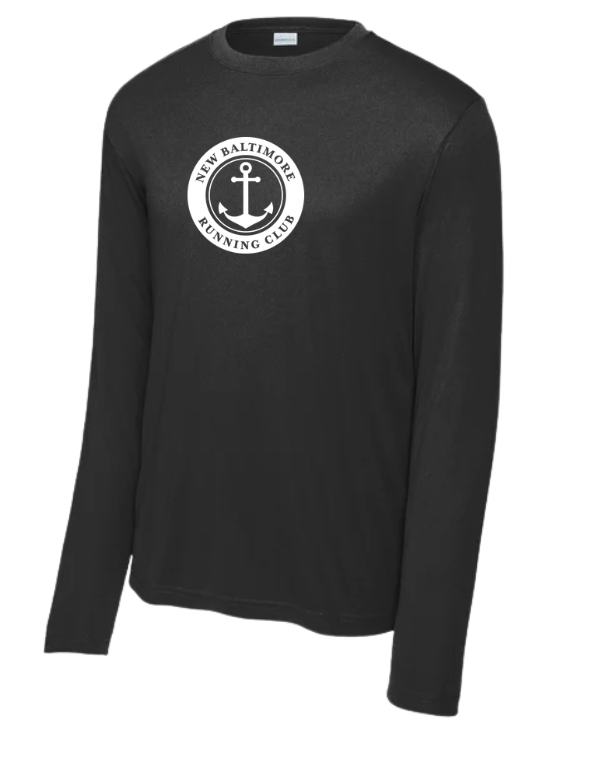 New Baltimore Run Club- Men's Performance Long Sleeve Tee (ST350LS)