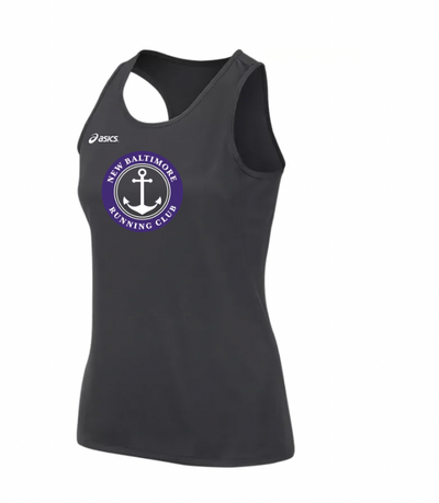 New Baltimore Run Club - Asics Women's Rival II Singlet Black (TF2934)