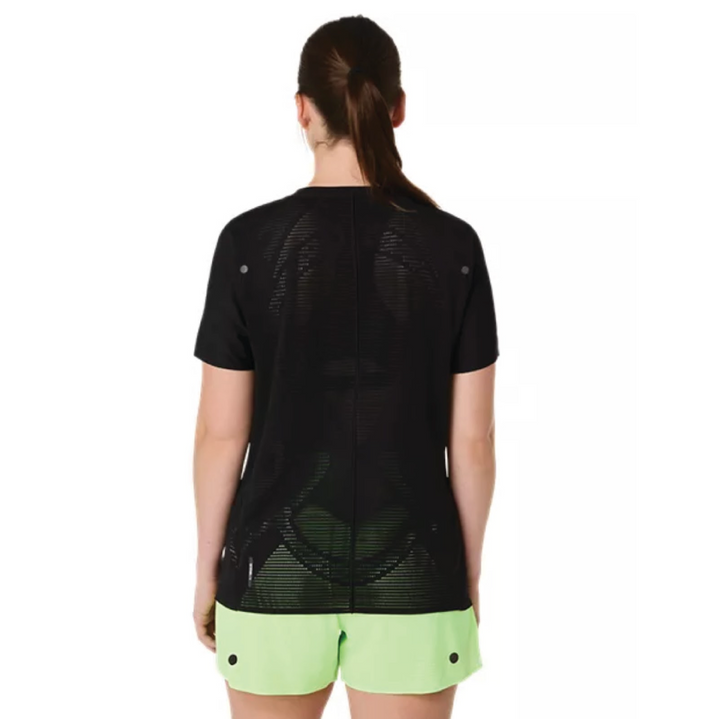 Falmouth Road Race 2026 - ASICS Women's Metarun Short Sleeve Top Black (2012D418) (FRR26-32 FC)