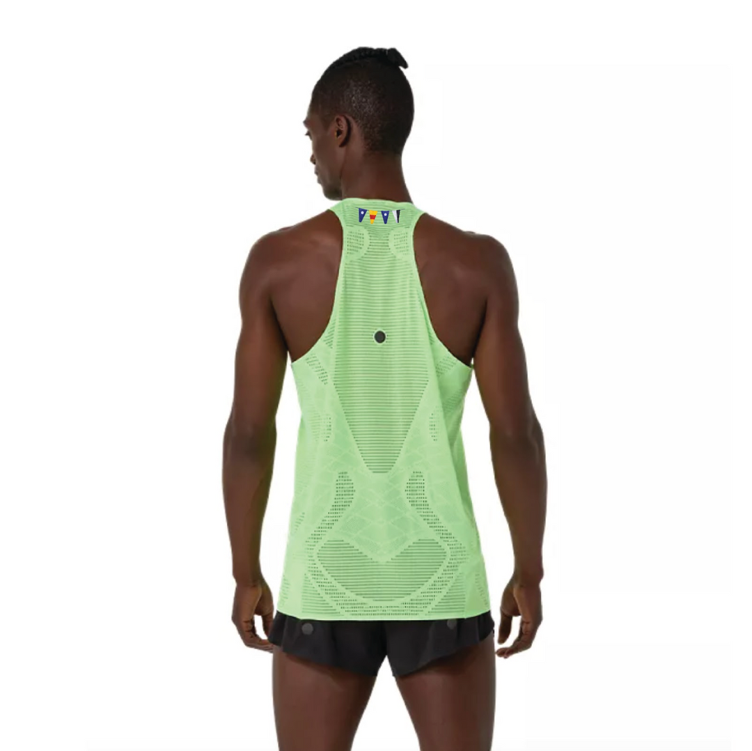 Falmouth Road Race 2026 - ASICS Men's Metarun Singlet - Illuminate Green (2011D508-300) (FRR26-12 FC, FRR26-30)