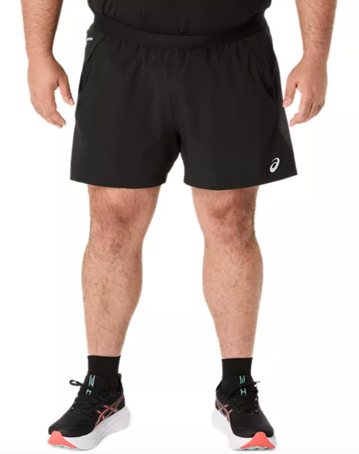 ASICS Falmouth Road Race 2026 - ASICS Men's Road 5" Short - Performance Black/Graphite Grey (2011D247.001) (EXPO)
