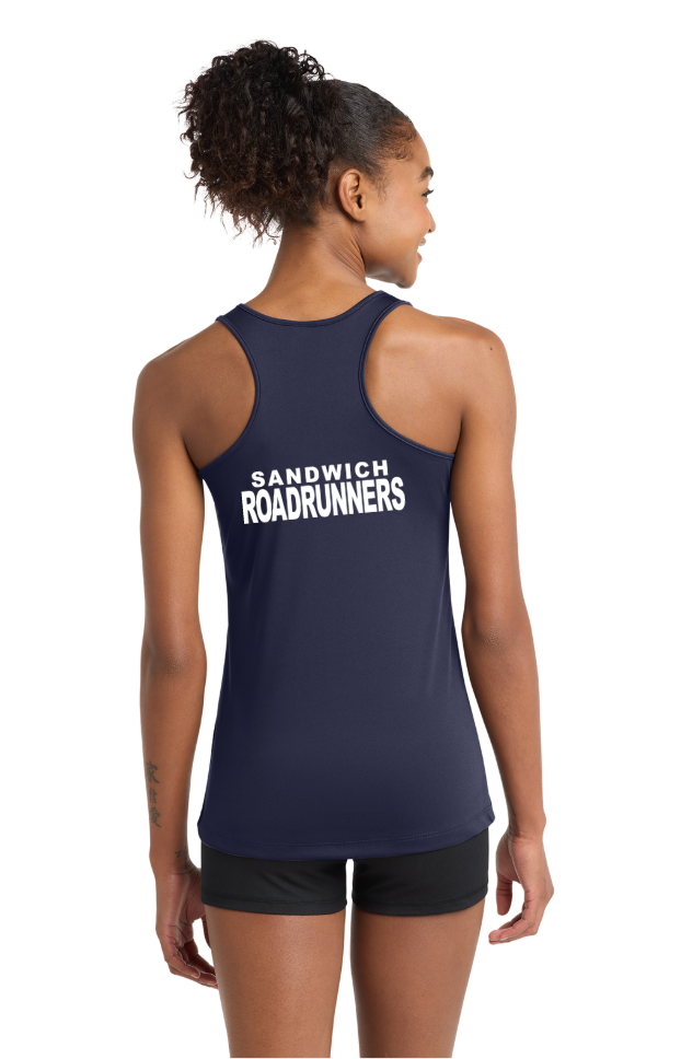 Northampton Tack & Field - Camiseta de tirantes deportiva con espalda deportiva para mujer (LST356)
