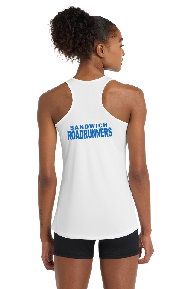 Northampton Tack & Field - Camiseta de tirantes deportiva con espalda deportiva para mujer (LST356)
