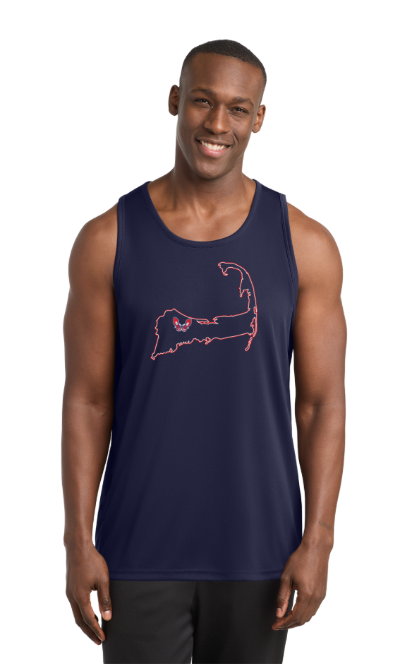 Impact Running Club - Camiseta de tirantes para competición masculina (ST356)