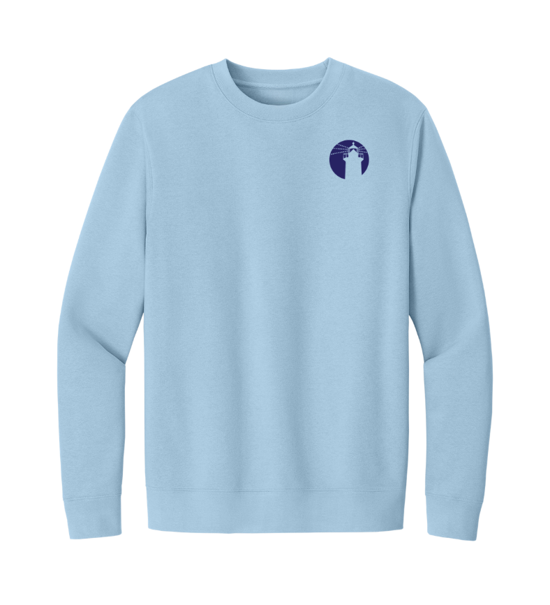 Falmouth Road Race 2026 - Unisex Fleece Poster Crewneck Sweatshirt (DT6104) (FRR26-09 LC, FRR26-47 FB)