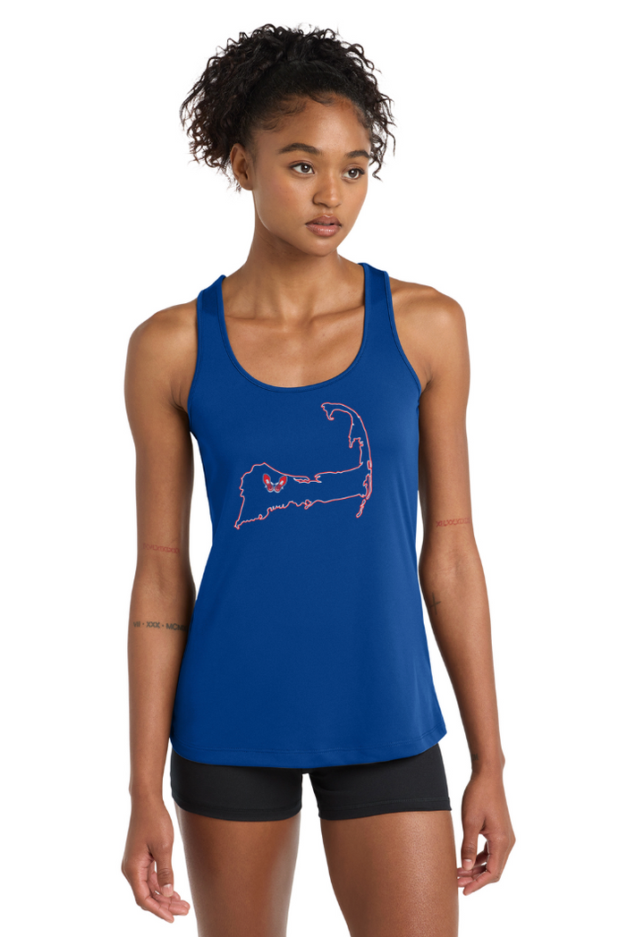 Sandwich Road Runners - Women's Performance Racerback Tank (LST356)