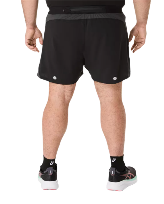 City of Bridges - ASICS Men's Road 5" Short (Performance Black/Graphite Grey) (2011D247.001)