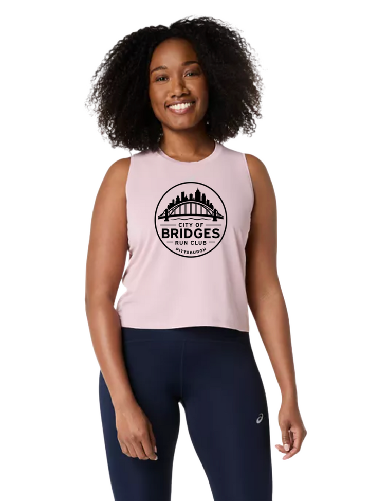 City of Bridges - ASICS Women's Road Crop Top (2012D368)