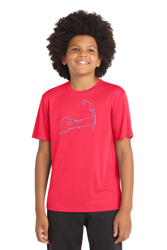 Mensaje de Morgan - Camiseta deportiva unisex Sport-Tek® Competitor™ para jóvenes (YST350) 