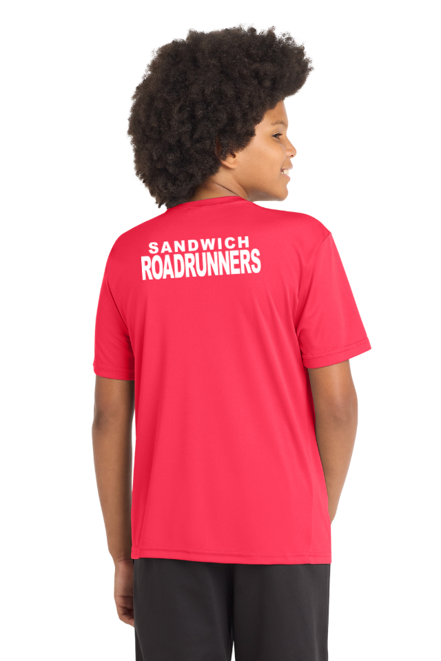 Mensaje de Morgan - Camiseta deportiva unisex Sport-Tek® Competitor™ para jóvenes (YST350) 