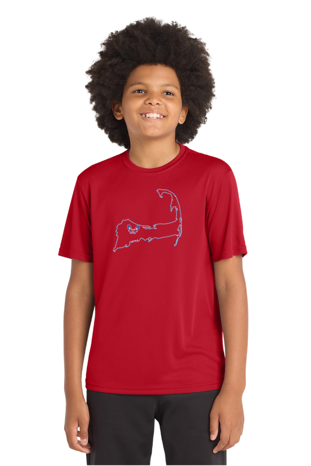 Mensaje de Morgan - Camiseta deportiva unisex Sport-Tek® Competitor™ para jóvenes (YST350) 