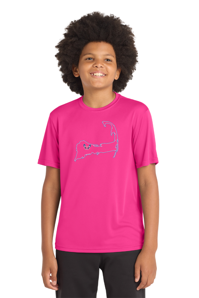 Mensaje de Morgan - Camiseta deportiva unisex Sport-Tek® Competitor™ para jóvenes (YST350) 