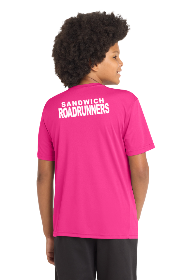 Mensaje de Morgan - Camiseta deportiva unisex Sport-Tek® Competitor™ para jóvenes (YST350) 