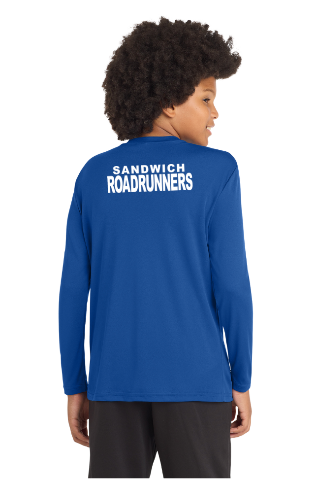 Camiseta de manga larga de rendimiento juvenil de la escuela primaria Jenkins (YST350LS) 