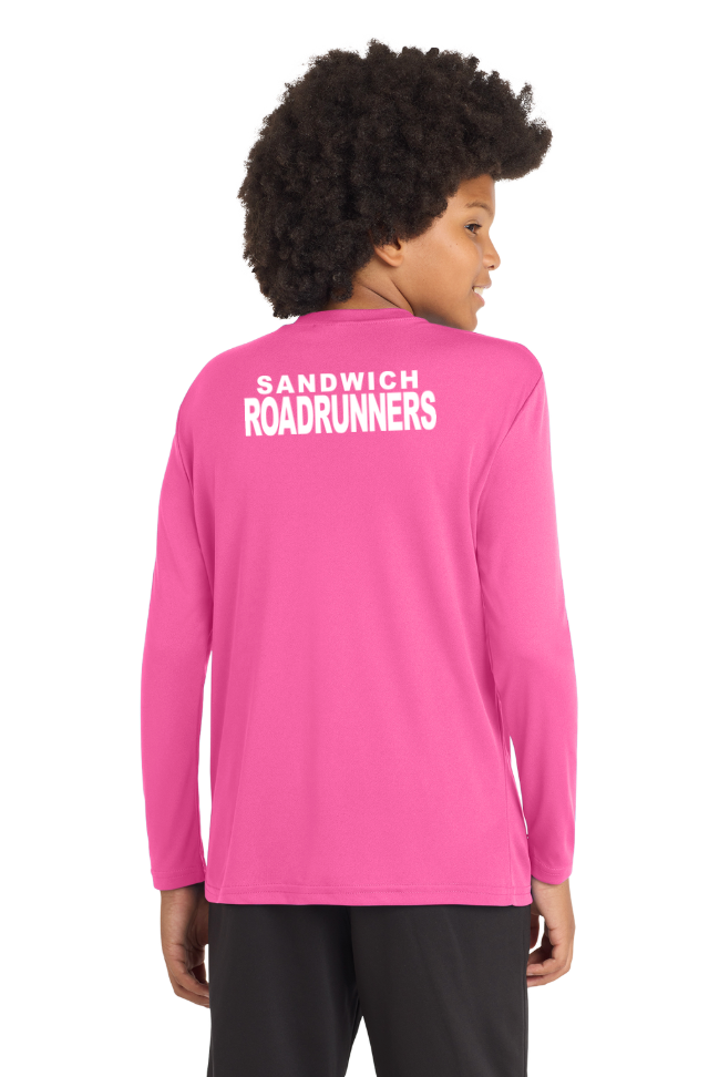 Camiseta de manga larga de rendimiento juvenil de la escuela primaria Jenkins (YST350LS) 
