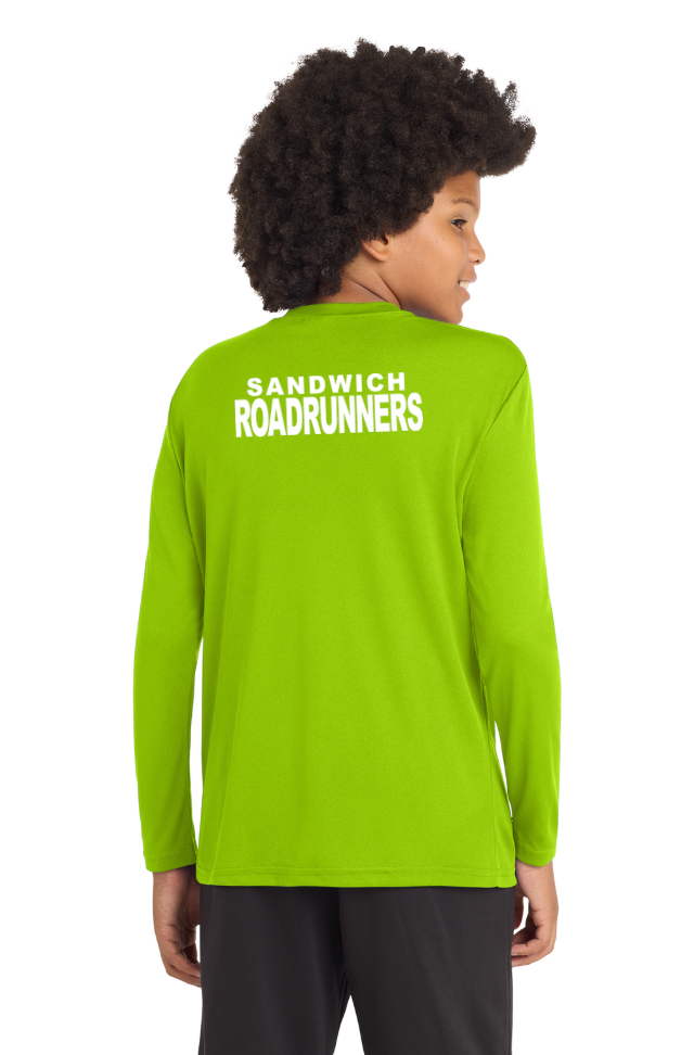 Camiseta de manga larga de rendimiento juvenil de la escuela primaria Jenkins (YST350LS) 