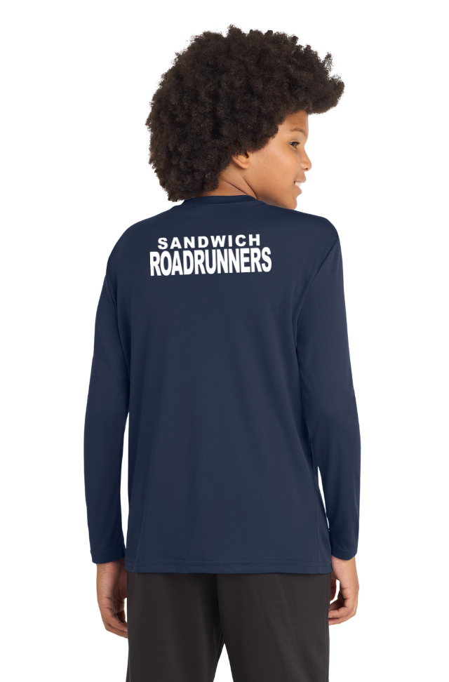 Camiseta de manga larga de rendimiento juvenil de la escuela primaria Jenkins (YST350LS) 