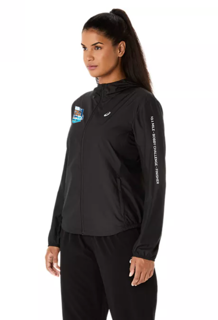 Crim 49 Finisher 2026 - ASICS Women's Silver Jacket Black (2012D148)  (Left Chest (CFR-38))