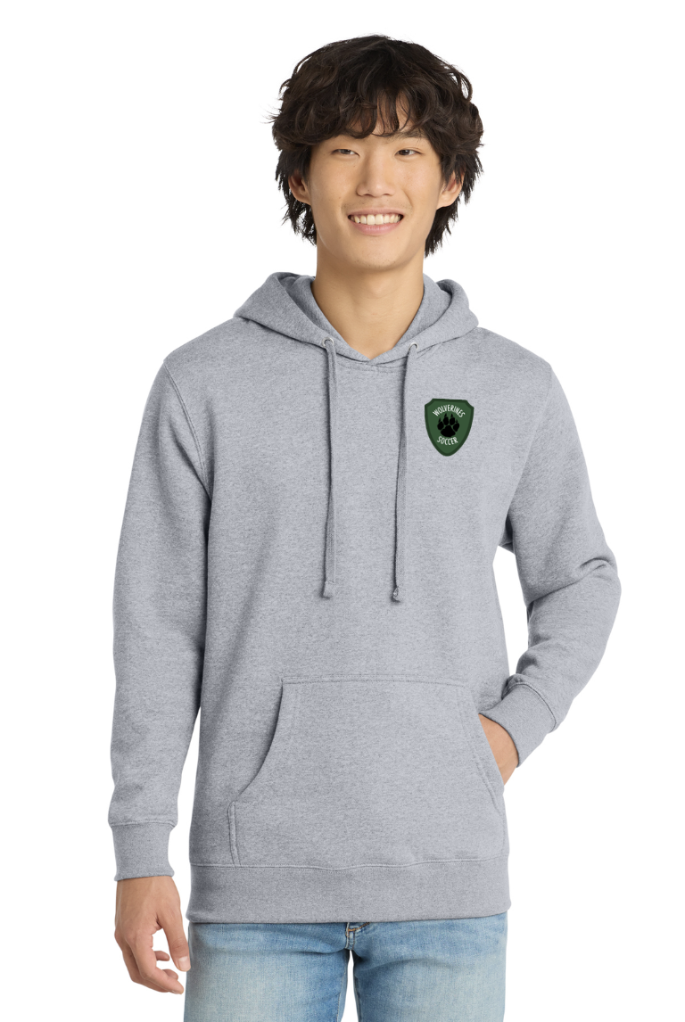 Sudadera con capucha y logo Nike Club Fleece Sleeve del equipo Bishop Fenwick XC (NKDR1499)