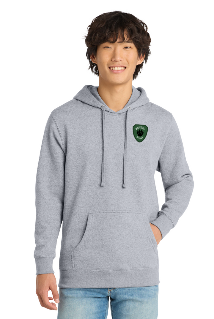 Sudadera con capucha y logo Nike Club Fleece Sleeve del equipo Bishop Fenwick XC (NKDR1499)