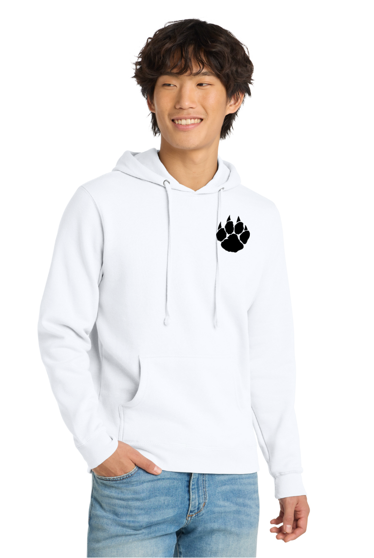 Sudadera con capucha y logo Nike Club Fleece Sleeve del equipo Bishop Fenwick XC (NKDR1499)