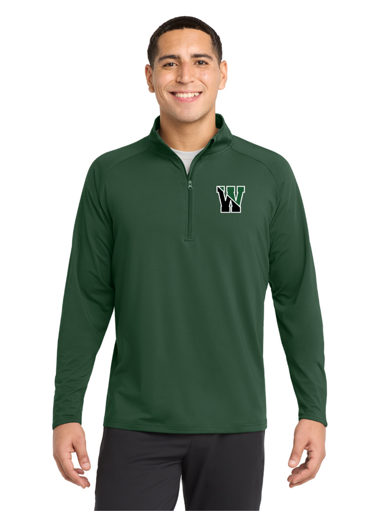 Westwood Girls Soccer - Men's 1/4 Zip-Pullover (ST850)