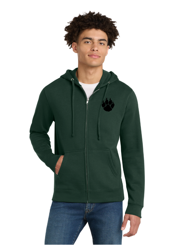 Lifted Fitness - Sudadera con capucha y cremallera completa (DT6102)