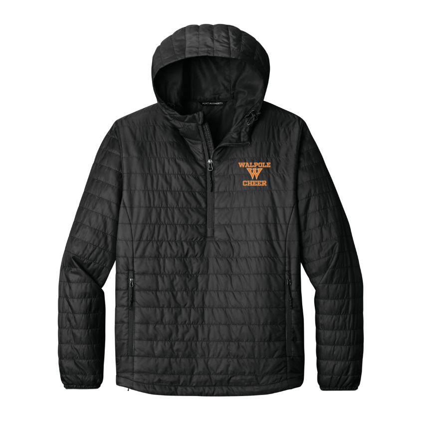 Walpole Youth Cheer - Adult Unisex Packable Puffy Anorak (J855)
