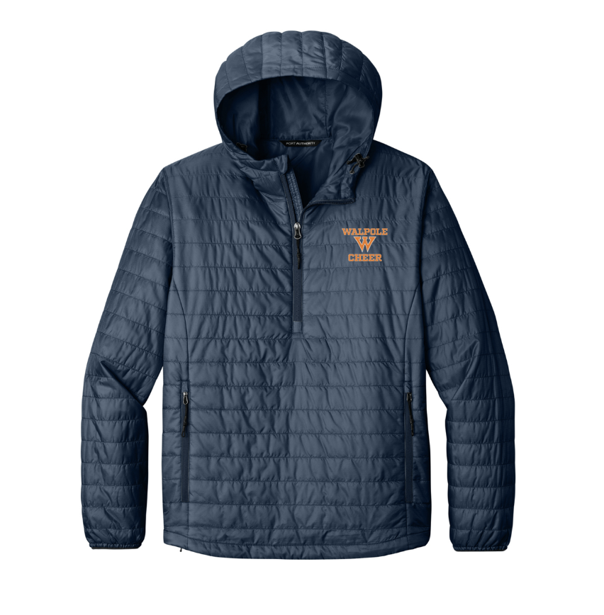Walpole Youth Cheer - Adult Unisex Packable Puffy Anorak (J855)
