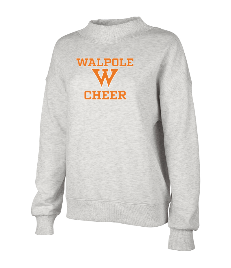 Walpole Youth Cheer - Charles River Apparel Women's Willow Mock Neck (5726)