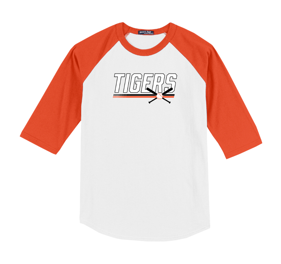 Maynard Baseball - Adult Colorblock Raglan Jersey (T200)